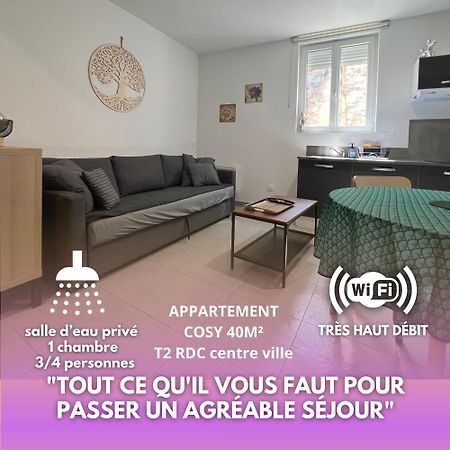 Fenix Appartement T2 40 M2 Cosy Rdc Plein Centre Ville Pierrelatte Eksteriør bilde